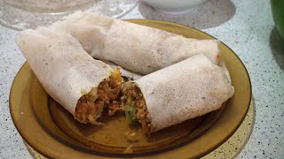 Fresh Lumpia | Chinese Recipe | Menu of Today