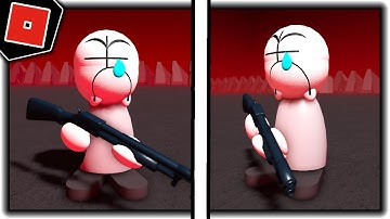 How to get "BROKEN HEART" BADGE + SADNESS COMBAT MORPH/SKIN in MADNESS COMBAT RP! - Roblox