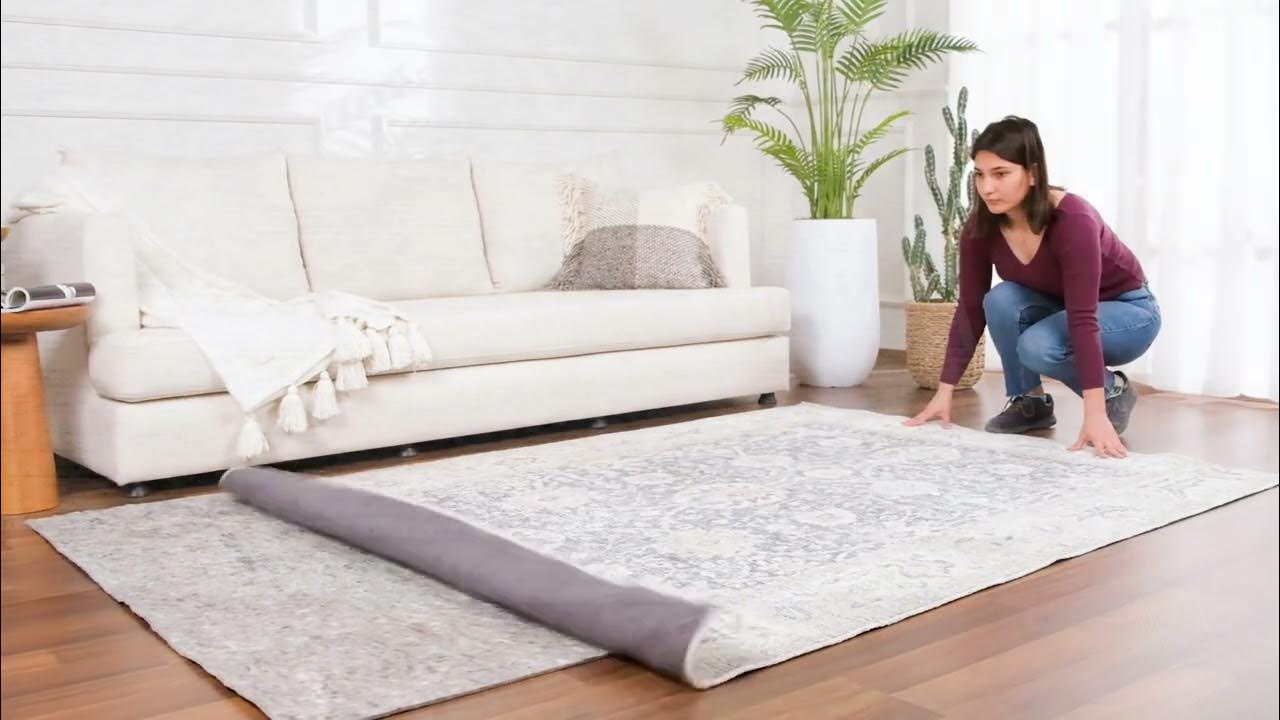 Mohawk Dual Surface Rug Pad with NonSlip Backing YouTube