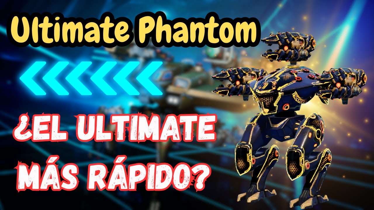 ⚡ PHANTOM ULTIMATE en acción – Velocidad y poder en War Robots!