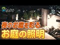 【照明】夜のお庭を彩る照明のご紹介【イルミネーション】