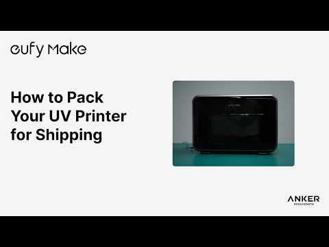 How to Pack Your UV Printer for Shipping#eufymake