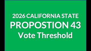 2026 Prop43 - Limits Voters’ Ability To Raise Revenues For Local Government Services