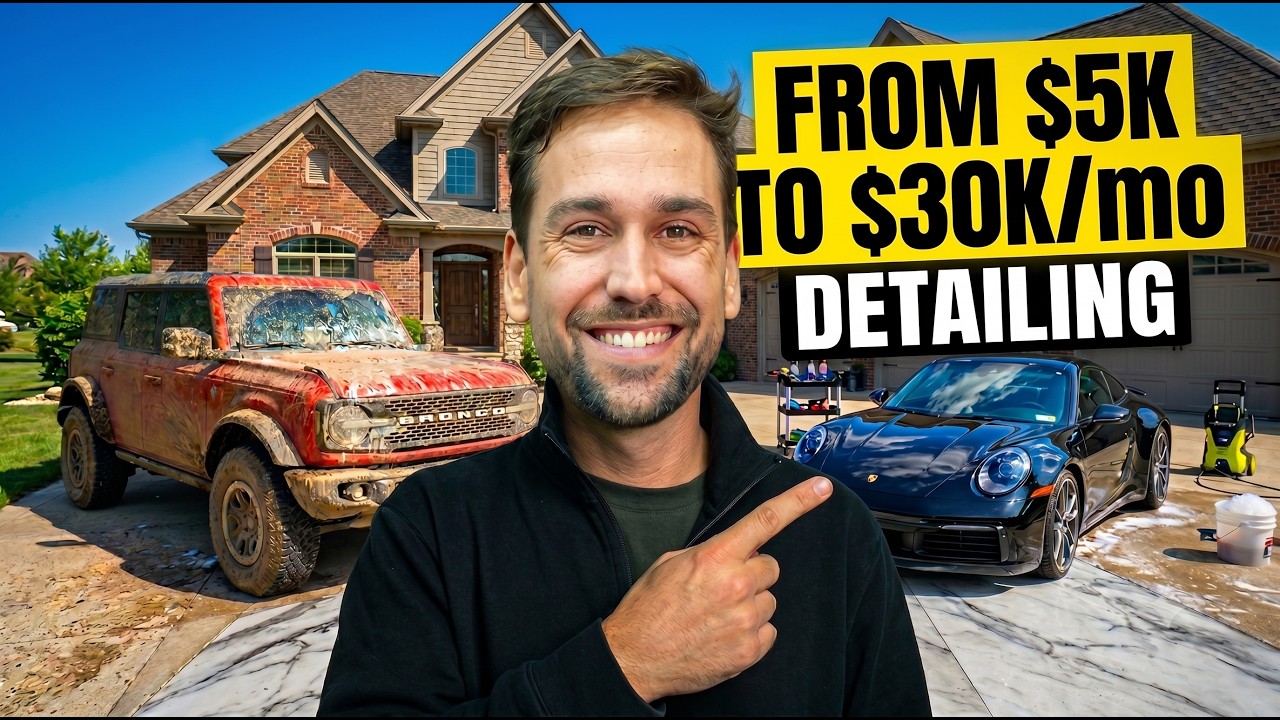 5 Steps to GROW to $30K/Month Detailing Business