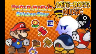 Paper Mario Sticker Star: Mini-Boss Music Extended (with intro)
The music that plays when you fight a mini boss in Paper Mario: Sticker Star. The bosses consist of Big Buzzy Beetle, Big Scuttlebug, Big Cheep Cheep, Big Boo and Big Chain Chomp (Big Chain Chomp isnt really a boss but idc). Theyre all big xD And this includes the intro of the song which most of this song dosent include! The noises at the start are from the Big Scuttlebug boss. Picture also made by me! Enjoy! ;) Paper Mario Sticker Star: Mini-Boss Music Extended (with intro)
