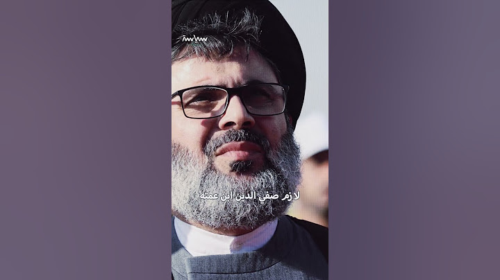 معلومات عن العلاقة بين حسن نصر الله وهاشم صفي الدين