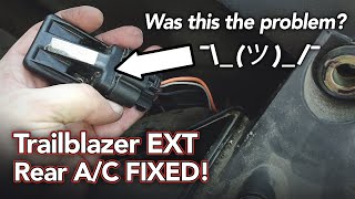 Trailblazer EXT rear air won t work - FIXED