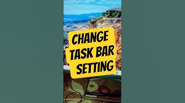 Change Taskbar Settings in Windows 11 || Hacks & Tricks #TipsAndTricks #YTShorts #Windows