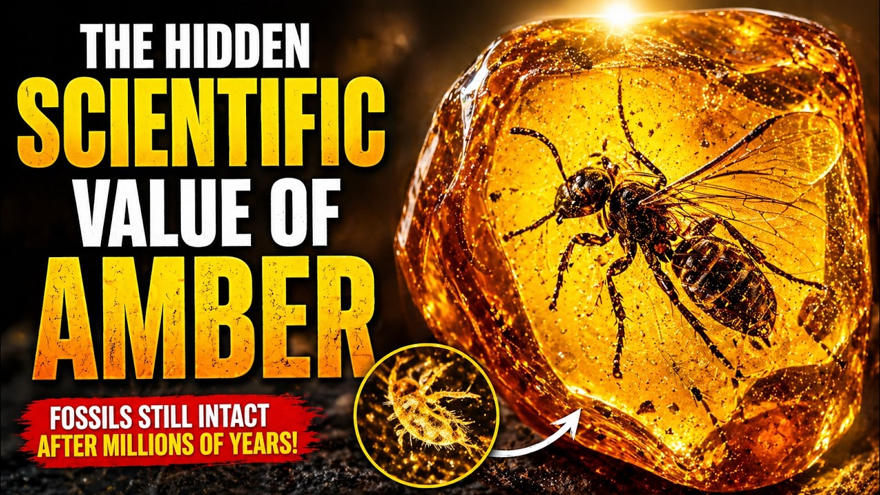 The Hidden Scientific Value of Amber | Fossils STILL Intact After ...