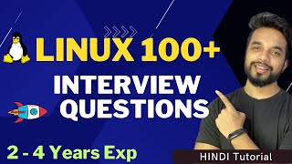 100 Linux Questions for Experienced, Job Interview in Hindi in 60 min with Answer | Linux QnA screenshot 4