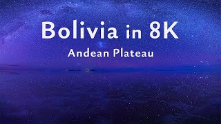 8K🇧🇴Bolivia/Salar de Uyuni the most beautiful place in Bolivia, Siloli is the highest desert