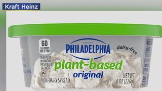 Non-dairy, plant-based version of Philadelphia Cream Cheese available in select stores