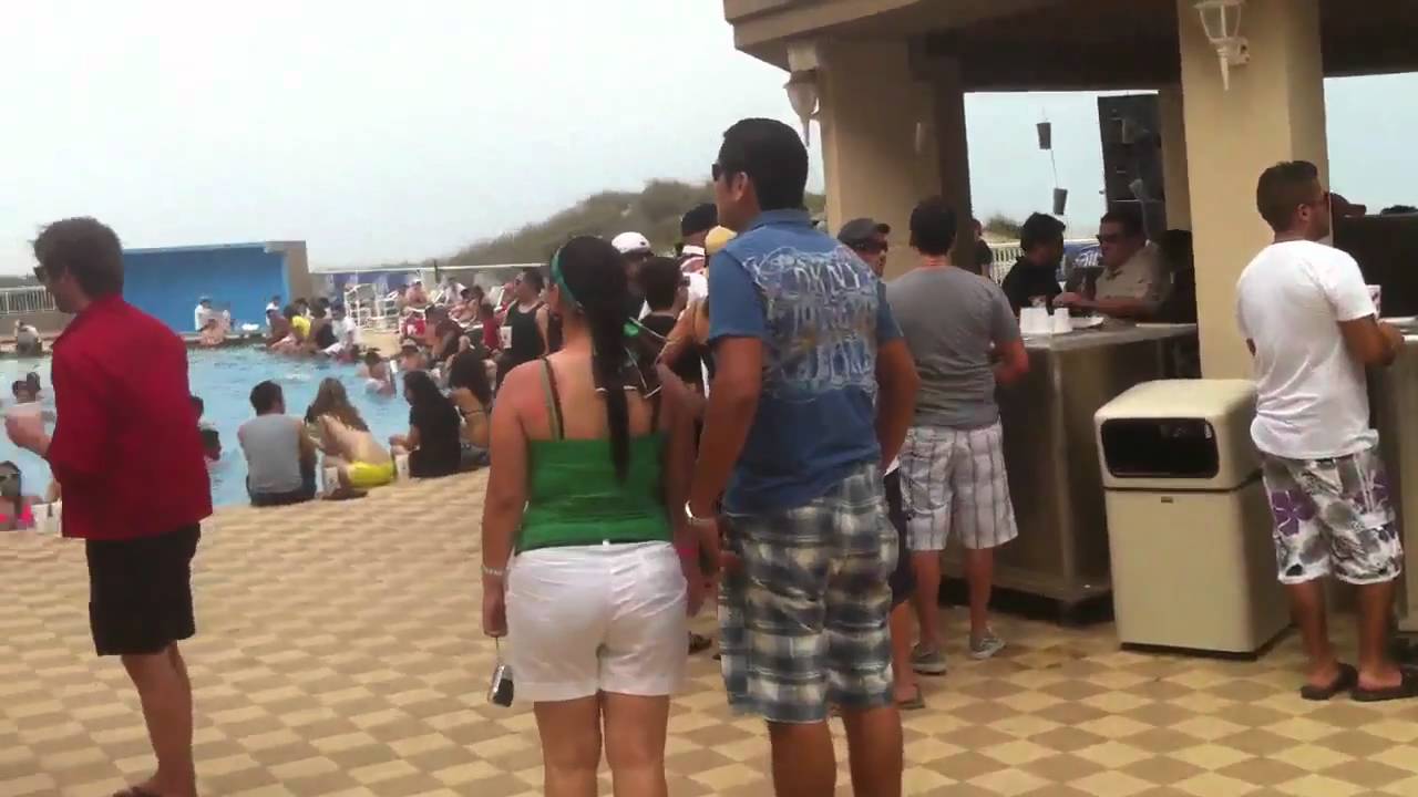 Pool Party At Hilton Garden Inn South Padre Island Youtube