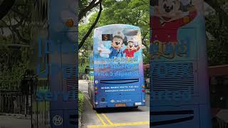 [Disney Cruise Ad] UPDEP SBS3709X Service 5 departed @thetampinesbusenthusiast @megaray8121