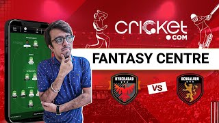 Hyderabad vs Bengaluru Fantasy Prediction | Cricket.com Fantasy Centre