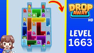 Drop Away Level 1663 Solution Walkthrough
