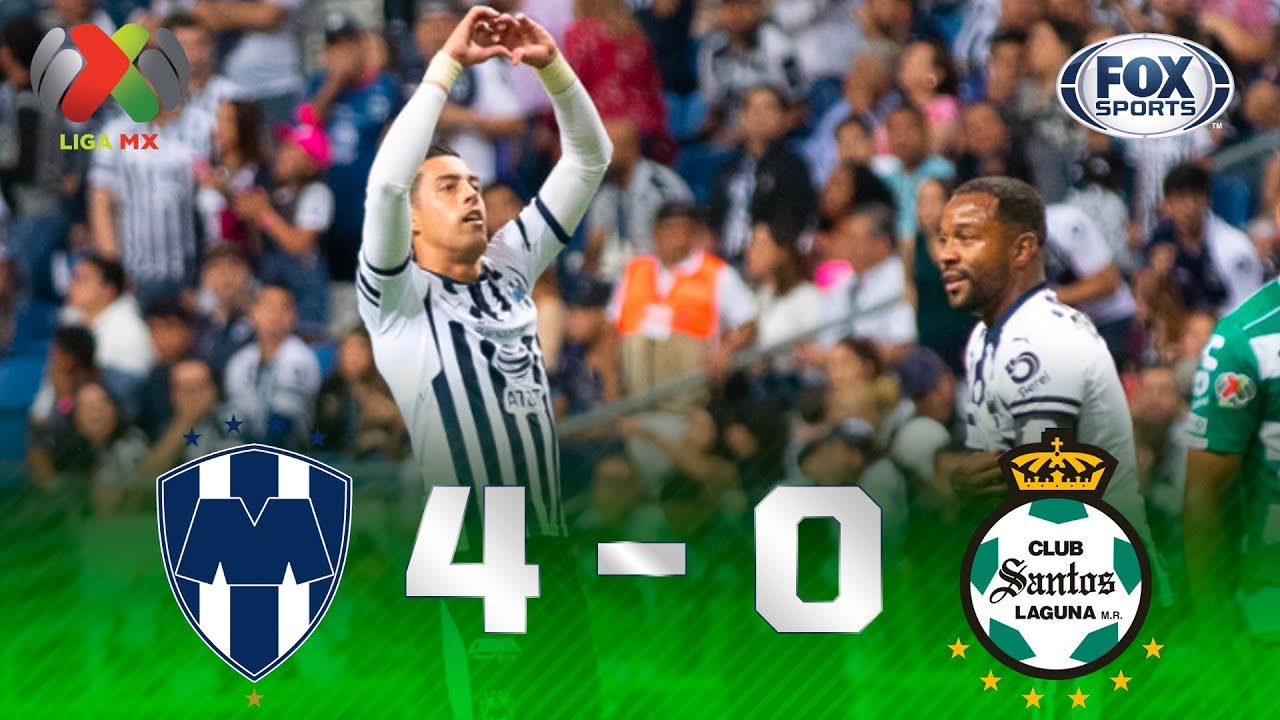 Monterrey - Santos Laguna [4-0] | GOLES | Jornada 14 | Liga MX