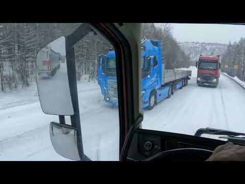 Видео: Засада на Лапри, Перевалы Якут, Тит.VOLVO FH 540