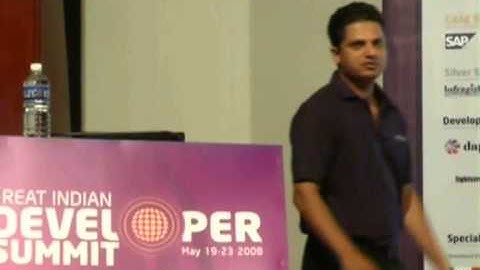 Great Indian Developer Summit 2008, GIDS,
