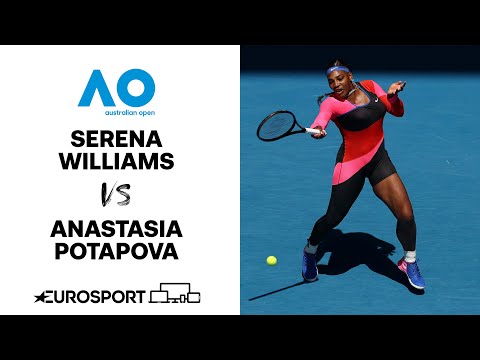 Serena Williams v Anastasia Potapova | Australian Open 2021 - Highlights | Tennis | Eurosport