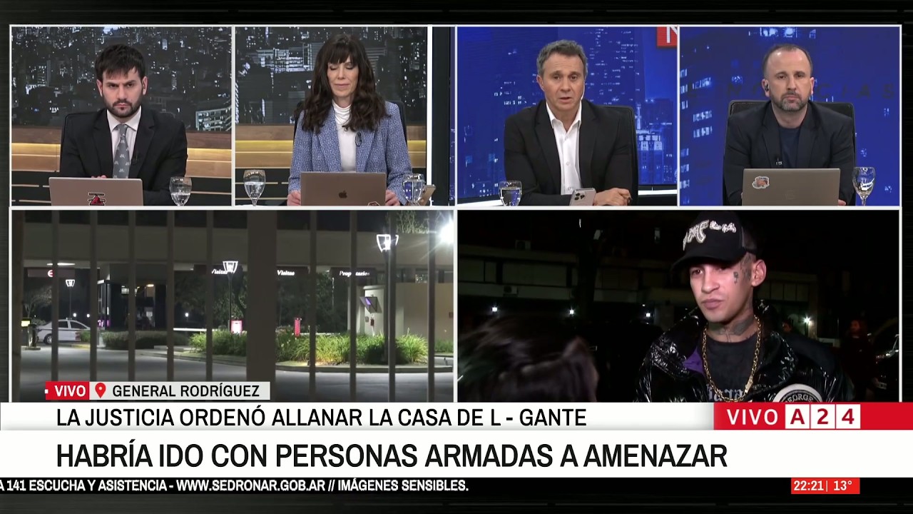 ►Allanaron propiedades de L-Gante por presuntas amenazas armadas y usurpación