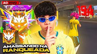 🔴 LIVE! - NO FOCO MAXIMO JOGANDO COM ALEATORIOS - MTS FREE FIRE MOBILE 🔴