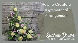 How to make an Asymmetric Triangle flower arrangement