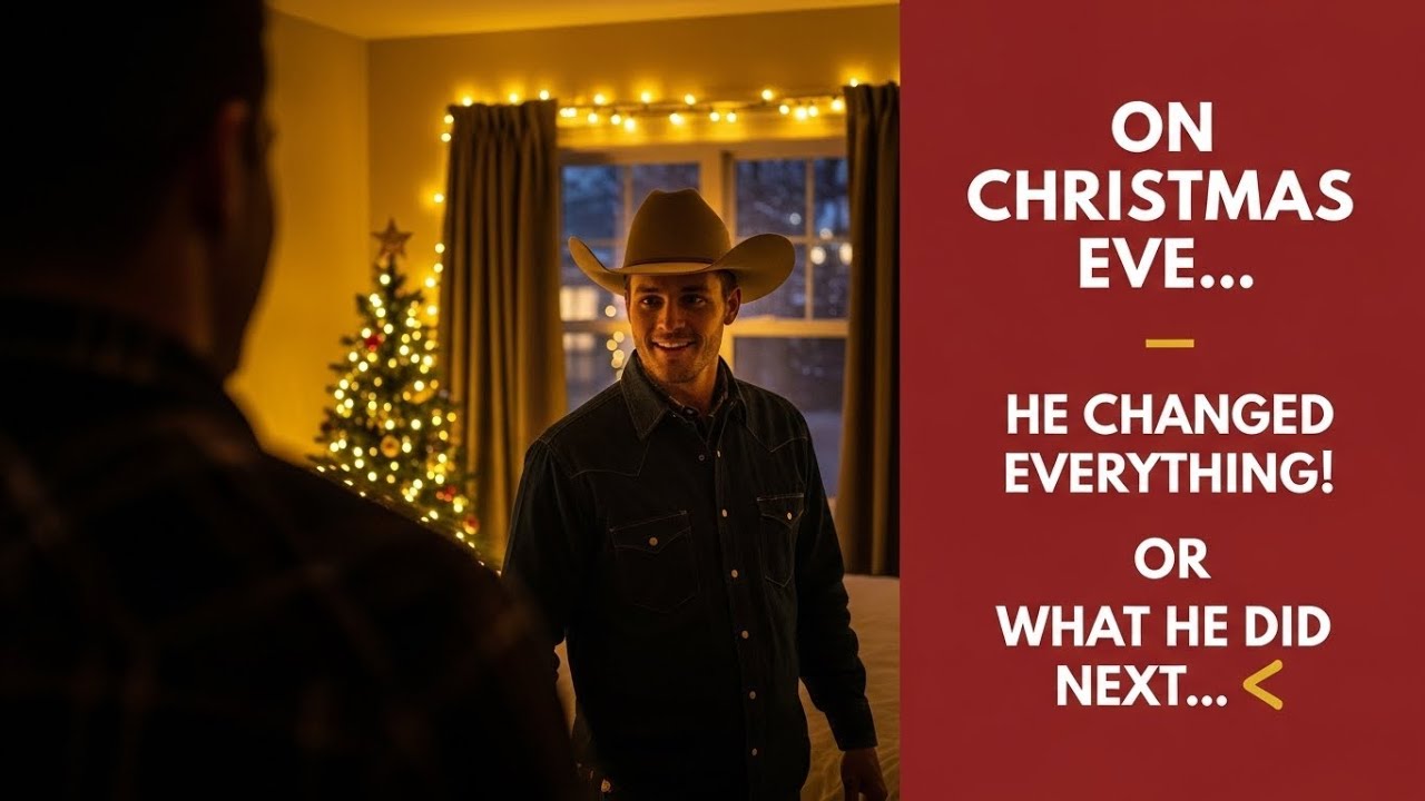 I Walked Into the Cowboy's Hotel Room on Christmas Eve—What He Did Next Changed Everything Gay Story