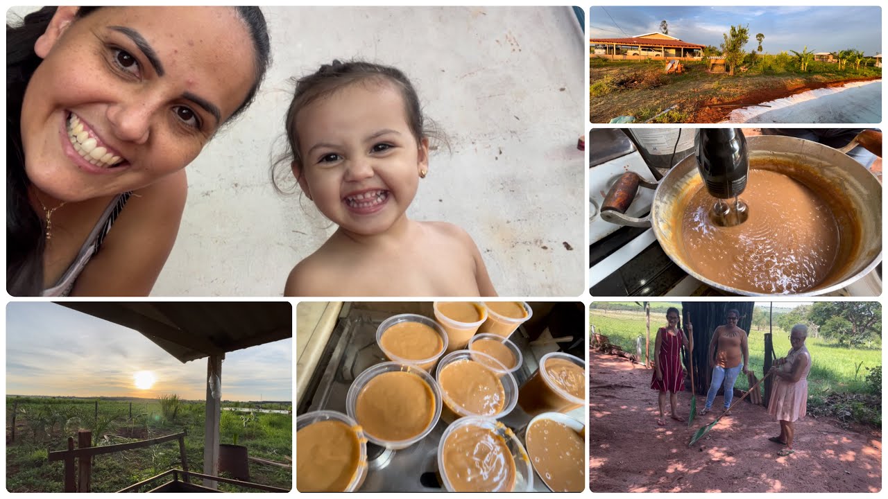 SÍTIO/ MINHA MÃE FEZ DOCE DE LEITE/ PASSADA RÁPIDA NOS COMPADRES 😍🥰