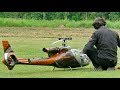 HUGE RC VARIO SA-341/342 GAZELLE SCAE MODEL ELECTRIC HELICOPTER FLIGHT DEMONSTRATION