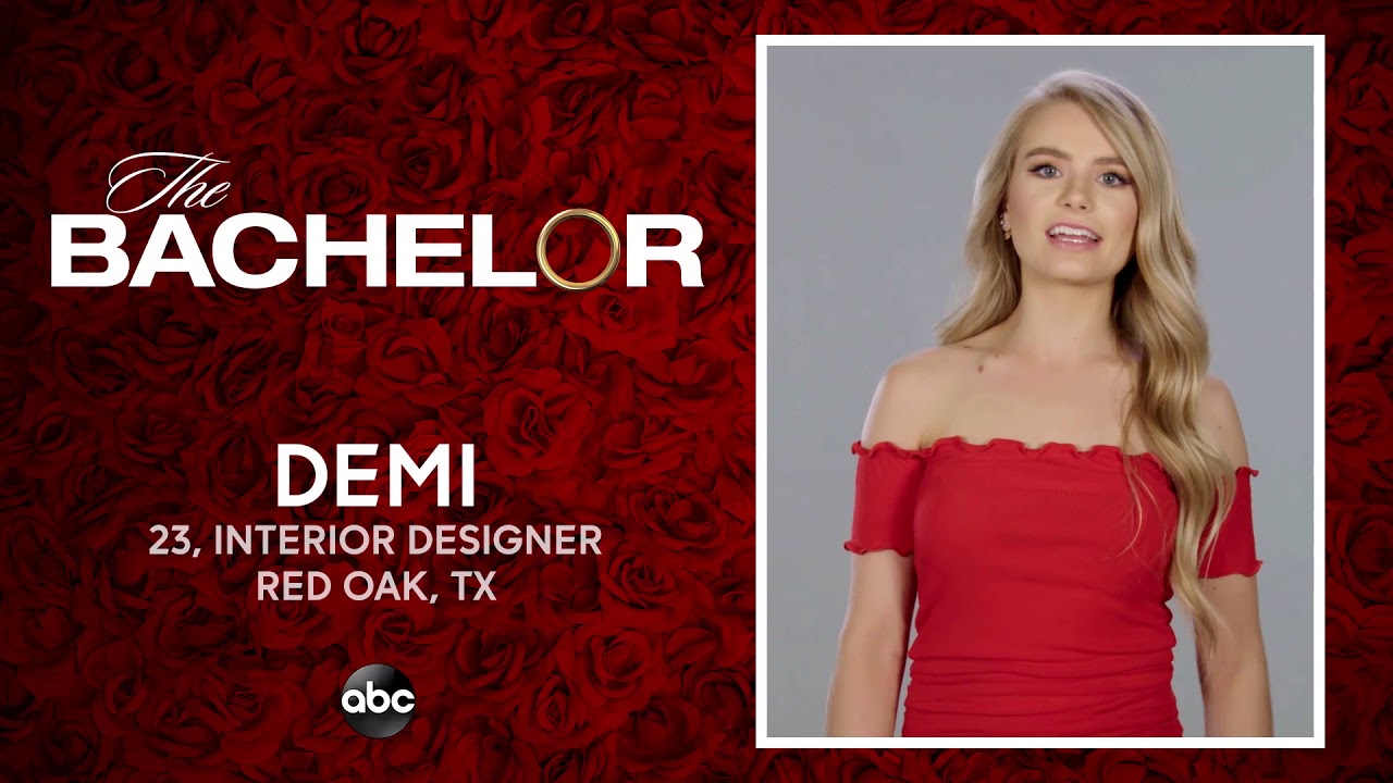 video to gif Meet Demi - The Bachelor