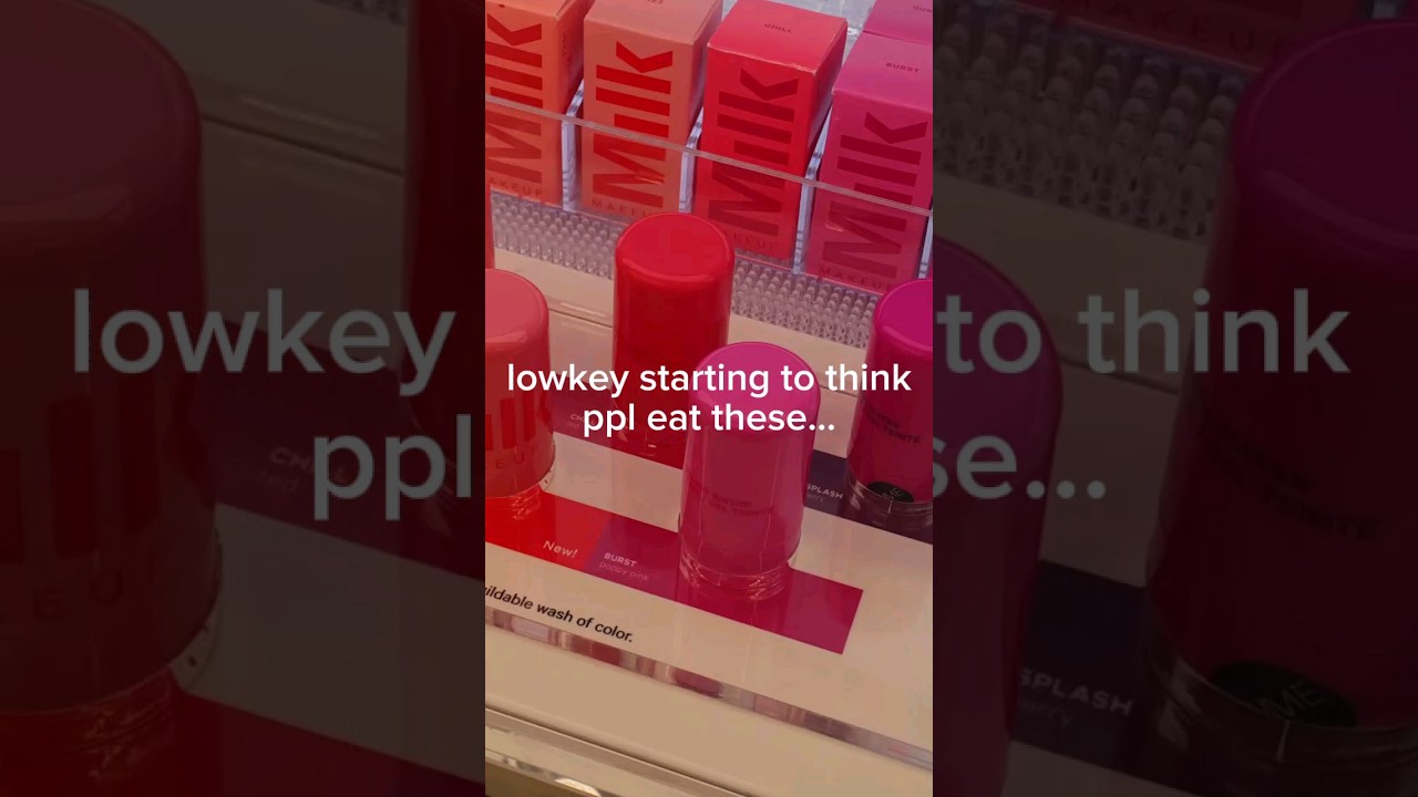 People EAT the viral MILK JELLY BLUSH?!! 