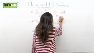 Idioms related to Emotions   Free English Lesson