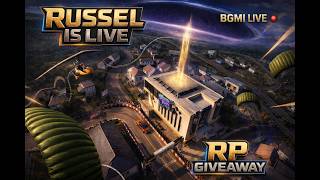 Race to Conqueror | A18 RP Giveaways | Road to 1k Sub | BGMI Live | Russel is Live 🔴