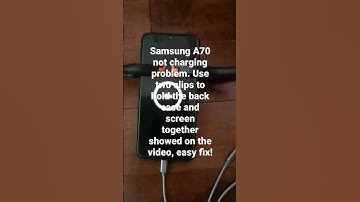 Samsung A70 not charging, easy fix!