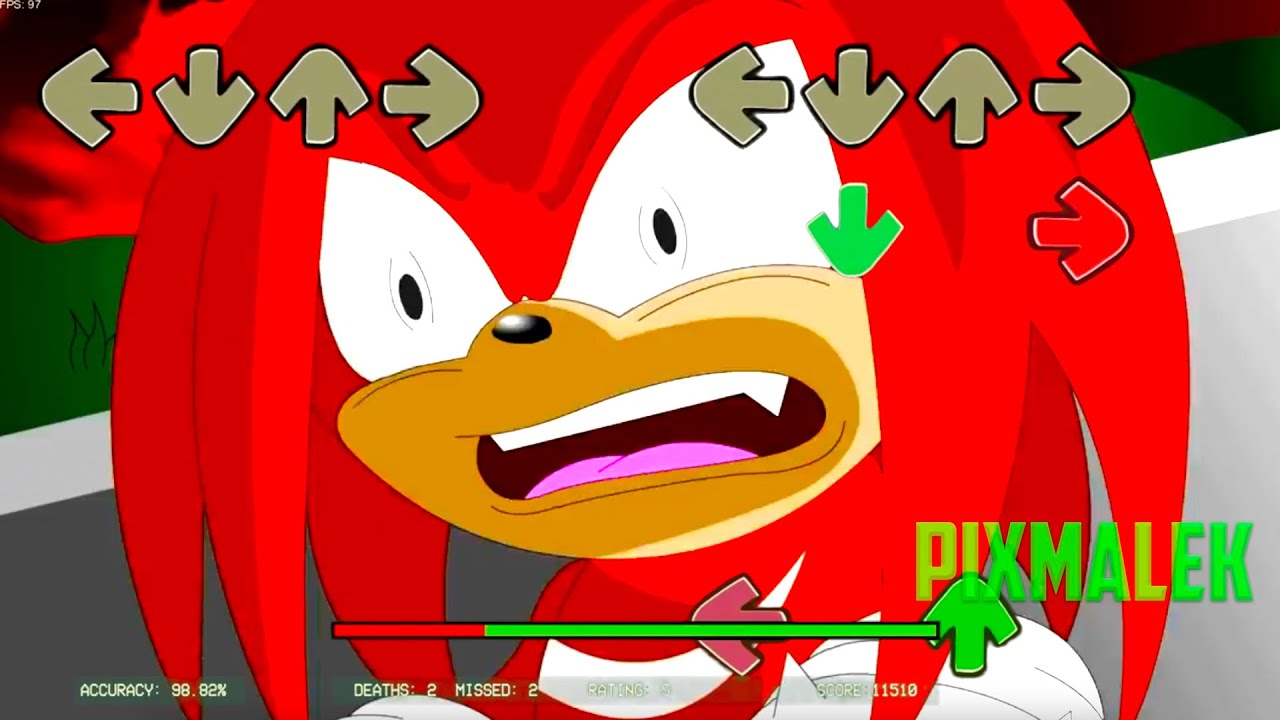 Sonic exe hunts All Characters in Friday Night Funkin be like || Muddy Puddles Funkin