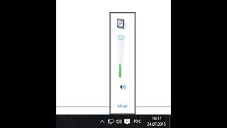 Enable old volume control mixer Windows 10