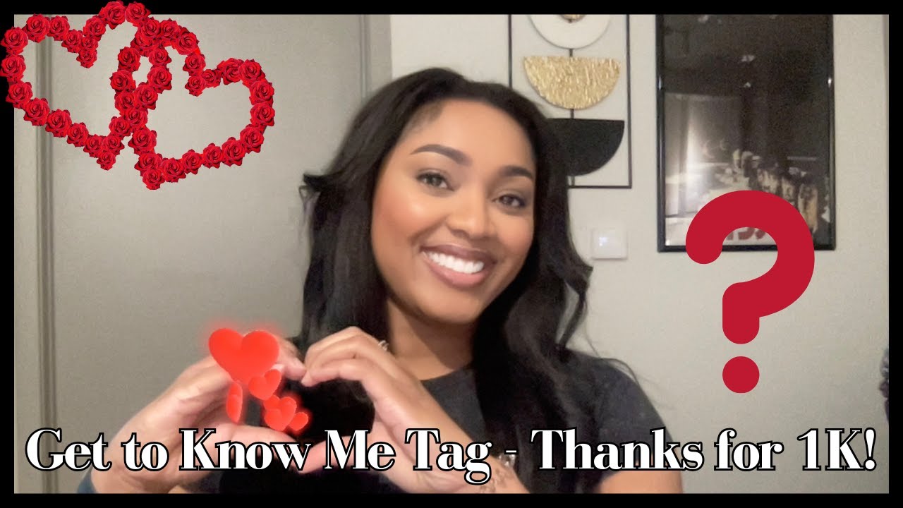 (ASMR) Doing the 'Get to Know Me Tag' ... and THANK YOU for 1K!