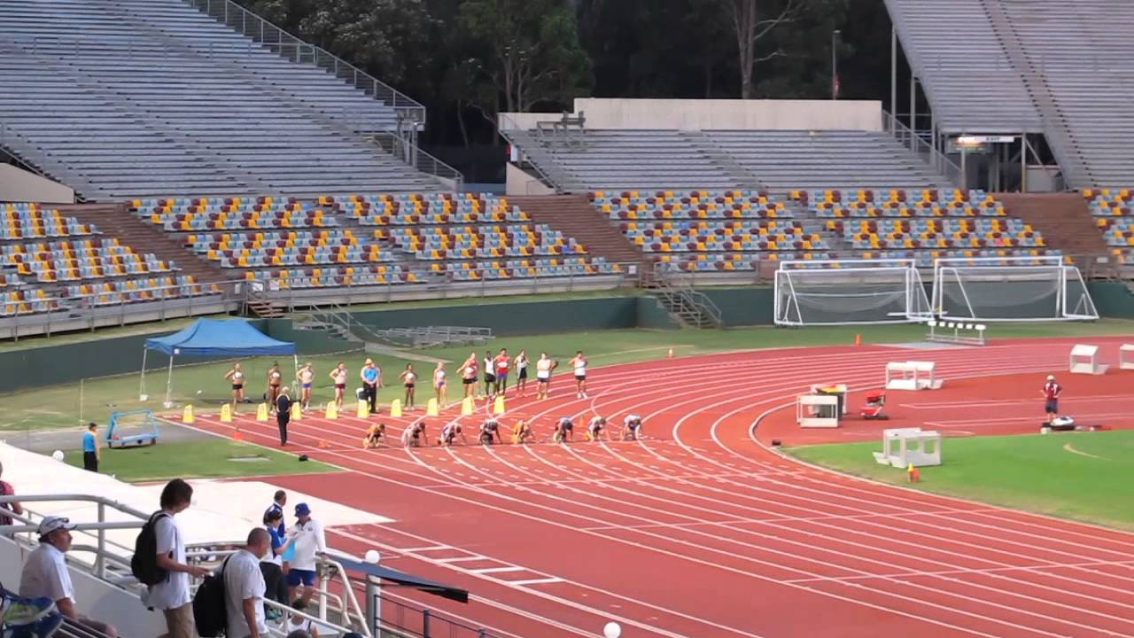 2013 QLD State Secondary Championships U16 100m