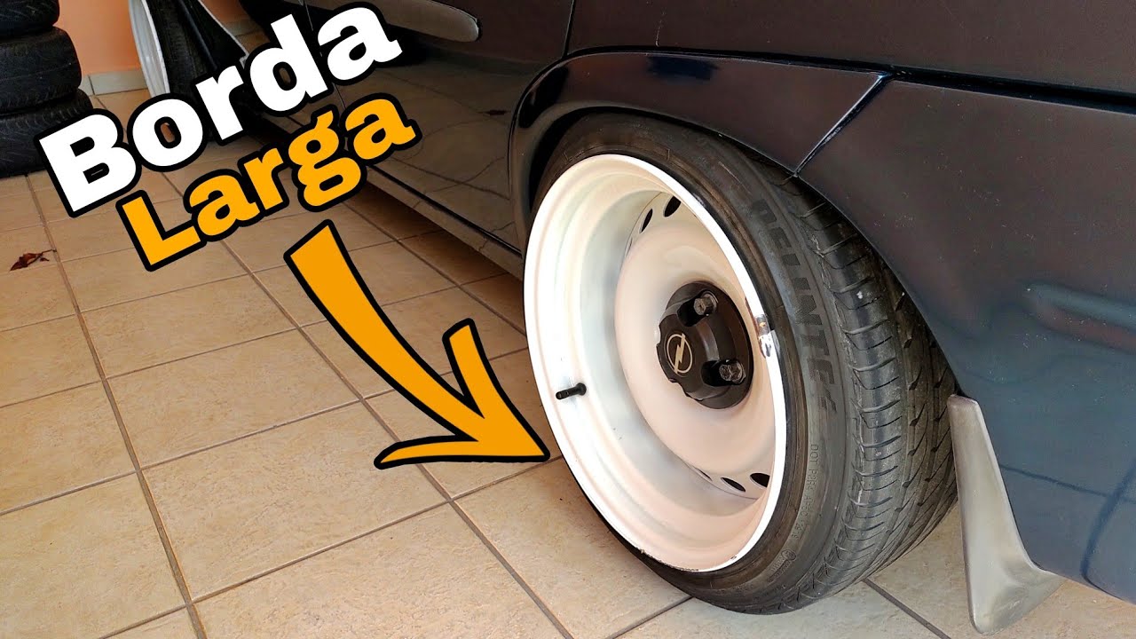 Roda taluda de ferro no Corsa/ Projeto Corsa B Opel
