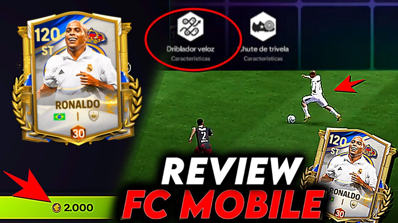 R9 Melhorado? Agora Vale apena Ronaldo 115 no Fc Mobile? Review ...