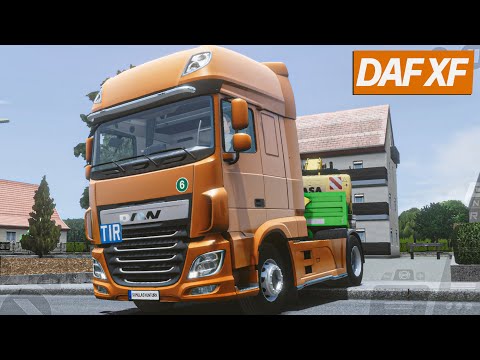 DAF XF GELDİ! +V8 Motor Sesleri - Truckers of Europe 3