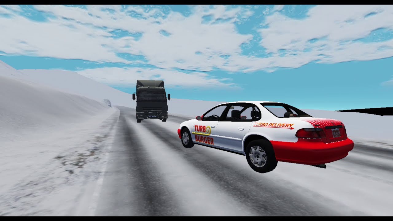 Beamng drive - Truck vs cars! - YouTube