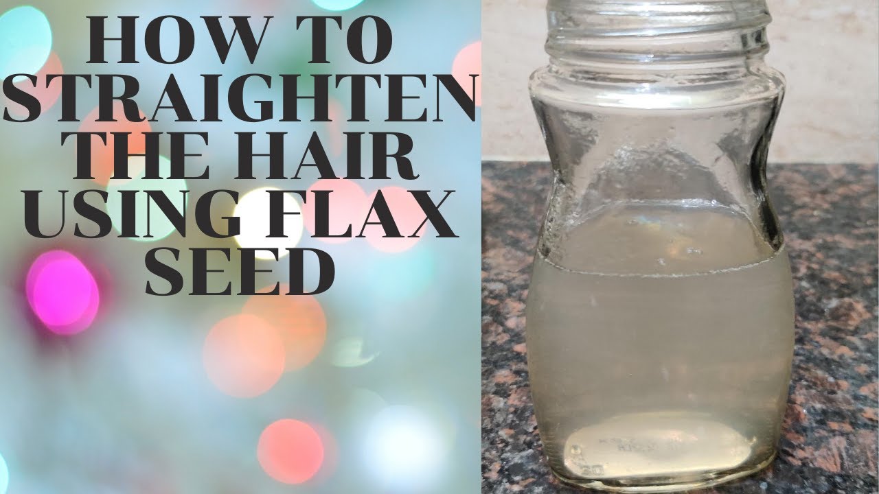 Flax seed|how to straightend hair|get silky hair,shiny hair,soft and smooth hair,glossy hair easily|