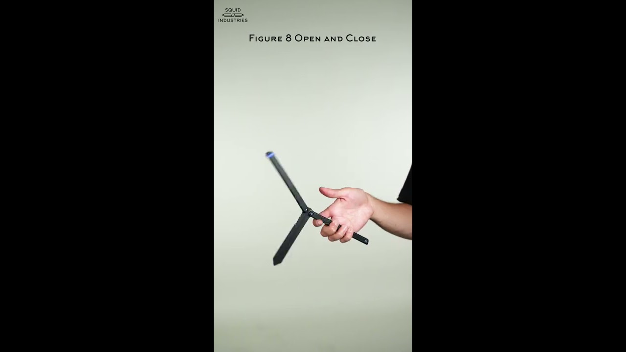 How To Do The Figure 8 Opening And Closing Beginner Balisong Butterfly Knife Tutorial
