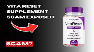 Vita Reset Supplement - SCAM? OR LEGIT? (FULL REVIEW)
