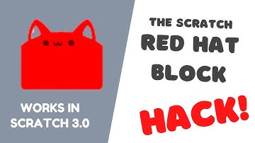 How to get the Red Hat Block in SCRATCH! | Tutorial | 🎯🏏🎮