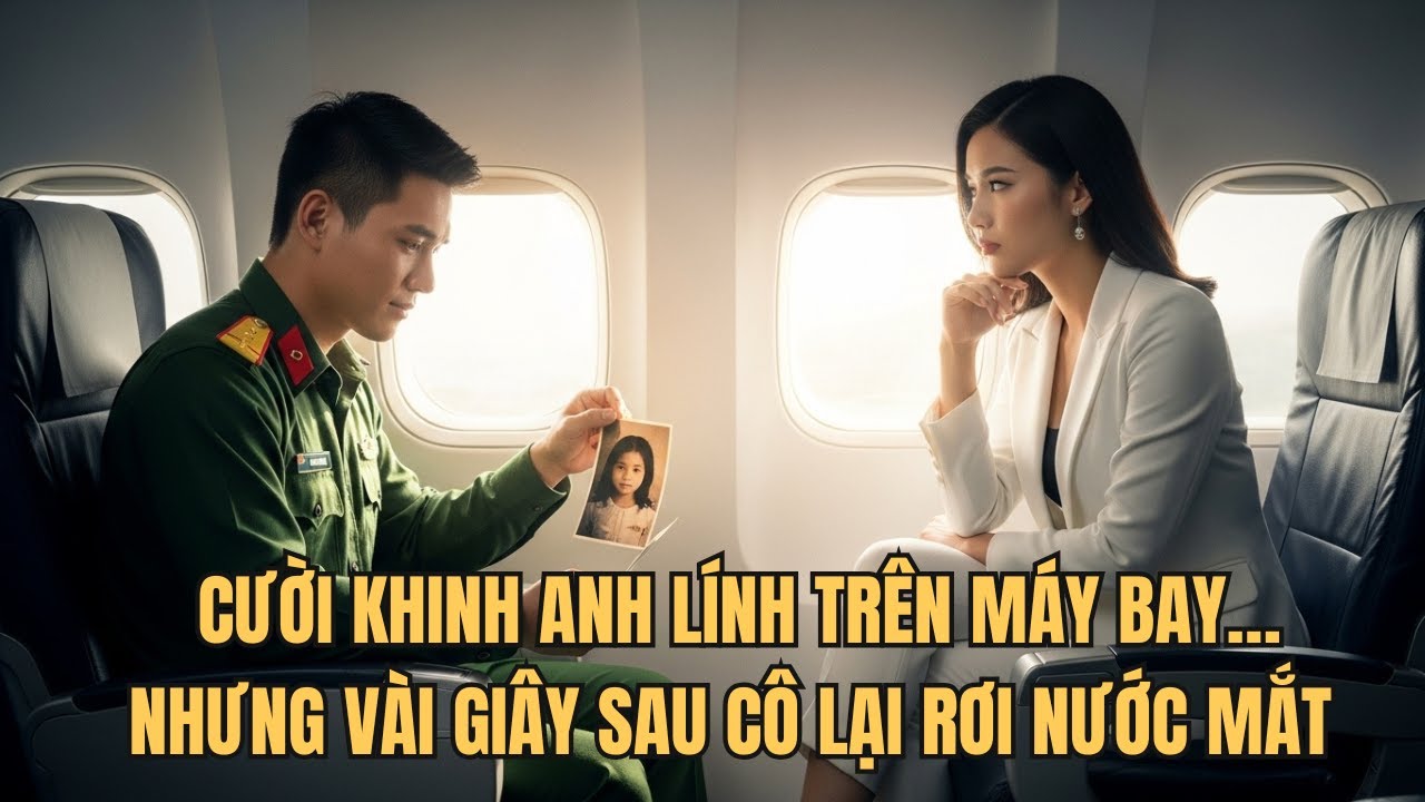 Cô Gái Sỉ Nhục Người Lính Trên Máy Bay – Hôm Sau Đọc Tin Tức Liền Bật Khóc!