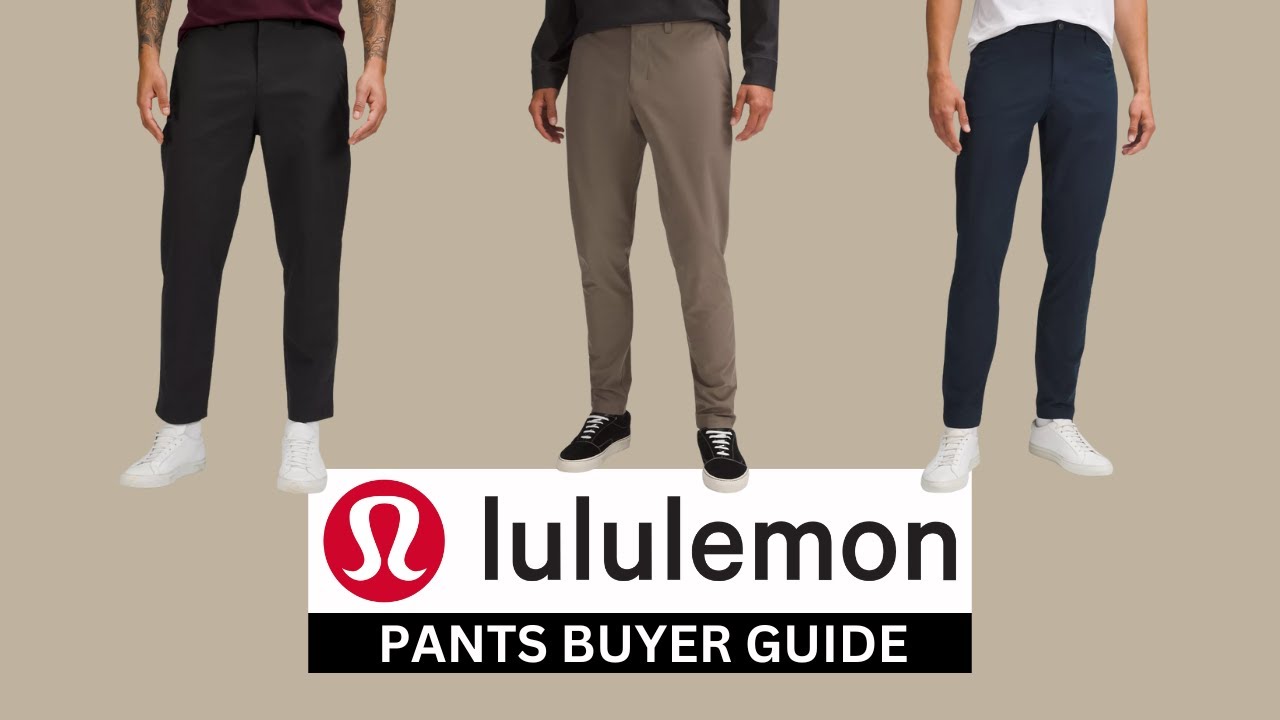 Best Lululemon Pants for Men | Buyers Guide & Try On - YouTube