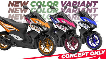 Honda Click 160 New Colors 2025